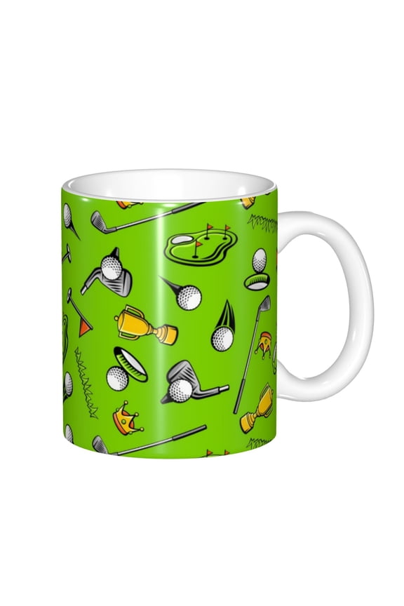 Golf Sport Club Pattern Passport Holder Wallet Leather Mulit-purpose Travel Wallet Credit Cards Case ,Passport Cover for Women Men-6.5 in