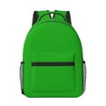 thumbnail image 1 of Rateoe Green Pattern Durable Student Backpack Laptop Bag- Ergonomic Design, Waterproof Twill Fabric - Ideal for School, Travel, and Outdoor Activities, 1 of 6