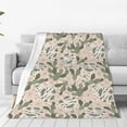 thumbnail image 1 of Rateoe Halloween Cactus Print Fuzzy Fleece Throw Blanket Extra Large,Super Soft,Fluffy and Warm Blankets for Couch,Bed,All Season Use (60"x50"), 1 of 8