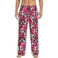 thumbnail image 1 of Rateoe Halloween Pumpkins Pattern Men’s Ultra-Soft Comfy Pajama Lounge Pants Sleepwear,Comfortable Lounge Wear,lightweight Pajamas, Casual Home Wear-Medium, 1 of 6