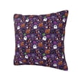 thumbnail image 1 of Rateoe Halloween Sweet Candy Pattern Throw Pillow Cover Premium Pillow Stuffer Sham Square for Decorative Cushion Bed Couch Sofa(Pillow insert not included), 1 of 8