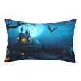 thumbnail image 1 of Rateoe Happy Halloween-1 Pattern Pillow Covers with Invisible Zipper(Pillows are not Included) Standard Pillowcases-16"x24", 1 of 6