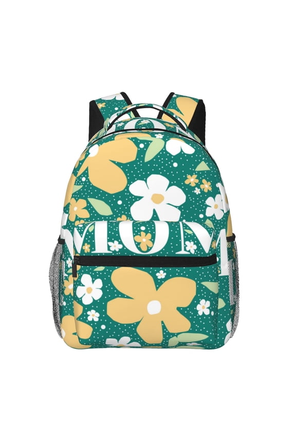 Happy Mother's Day1 Pattern Casual Backpack for School, Work, Travel  Adjustable Straps, Multiple Compartments  Ergonomic Design, Fits Laptops and Tablets