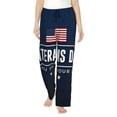 thumbnail image 1 of Rateoe Happy Veterans Day Pattern Women’s Ultra-Soft Comfy Pajama Lounge Pants Sleepwear,Comfortable Lounge Wear,lightweight Pajamas, Casual Home Wear-Large, 1 of 6