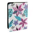 thumbnail image 1 of Rateoe Hawaiian Style Pattern Passport Holder Wallet Leather Mulit-purpose Travel Wallet Credit Cards Case ,Passport Cover for Women Men-6.5 in, 1 of 5