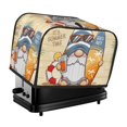 thumbnail image 1 of Rateoe Hello Summer Cute Gnome Pattern Toaster Covers 2 Slice Wide Slot,Bread Machine Cover,Bread Dust Cover & Fingerprint Protection,Appliance Covers, 1 of 7