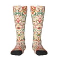 thumbnail image 1 of Rateoe Indian Paisley 1 Pattern Women’s Knee High Crew Socks,Trouser Socks Comfortable, Breathable, Moisture-Wicking and Soft, 1 of 6