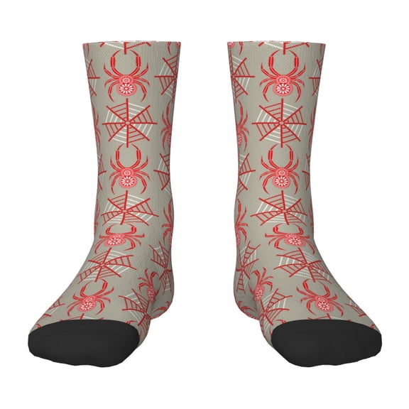 Rateoe Insects Spiders Pattern Children's Socks, Socks Gifts ,kids Crew Soft Cotton Socks , Moisture-Wicking, Durable, Ideal for Daily Wear & Sports