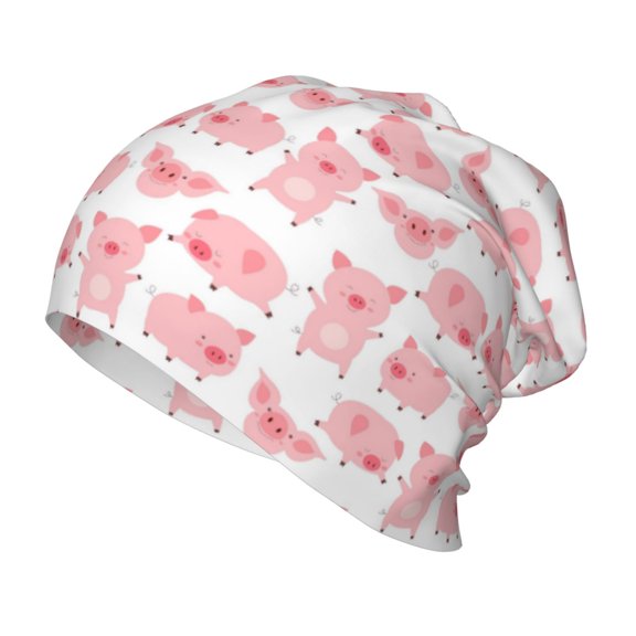 Rateoe Kawaii Pigs Kids Beanie Warm Knit Beanie Hats Boys Girls Winter Hat Soft Slouchy Hats for Kids