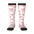 thumbnail image 1 of Rateoe Kawaii Pigs Pattern Women’s Knee High Crew Socks,Trouser Socks Comfortable, Breathable, Moisture-Wicking and Soft, 1 of 6