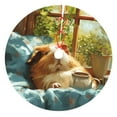 thumbnail image 1 of Rateoe Lazy Home Style Guinea Pig Print Christmas Tree Skirt 36" for Xmas Holiday New Year Party Circle Tree Mat Ornaments Decoration, 1 of 7