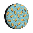 thumbnail image 1 of Rateoe Lemon Ice Cream Pattern Tire Cover Wheel Protectors Weatherproof Wheel Covers Universal Fit for Trailer Rv SUV Truck Camper Travel Trailers Accessories-17 inch, 1 of 6