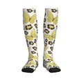 thumbnail image 1 of Rateoe Leopard And Butterfly Compression Socks for Women and Men 20-30mmHg-Circulation Support Socks Knee High Nurse Pregnant Running Medical and Travel Athletic, 1 of 7