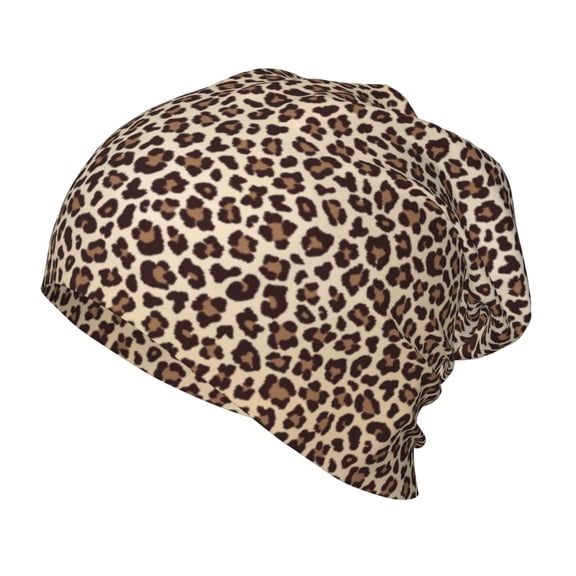 Rateoe Leopard Print-2 Kids Beanie Warm Knit Beanie Hats Boys Girls Winter Hat Soft Slouchy Hats for Kids