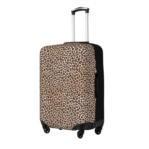 Rateoe Leopard Print-2 Printed Luggage Cover, Suitcase Protector Fits 18-32 Inch Luggage-Medium