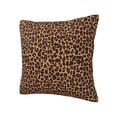 thumbnail image 1 of Rateoe Leopard Printed Pattern Throw Pillow Cover Premium Pillow Stuffer Sham Square for Decorative Cushion Bed Couch Sofa(Pillow insert not included), 1 of 8