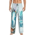 thumbnail image 1 of Rateoe Let's go Travel Pattern Men’s Ultra-Soft Comfy Pajama Lounge Pants Sleepwear,Comfortable Lounge Wear,lightweight Pajamas, Casual Home Wear-Medium, 1 of 6