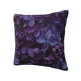 thumbnail image 1 of Rateoe Lilac Pattern Throw Pillow Cover Premium Pillow Stuffer Sham Square for Decorative Cushion Bed Couch Sofa(Pillow insert not included), 1 of 8