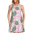 thumbnail image 1 of Rateoe Lilies Flowers Pattern Women’s Sleeveless Dress,Casual Summer Dress,A-line Sleeveless Dress Versatile Summer Dress Stylish Day Dress, 1 of 7