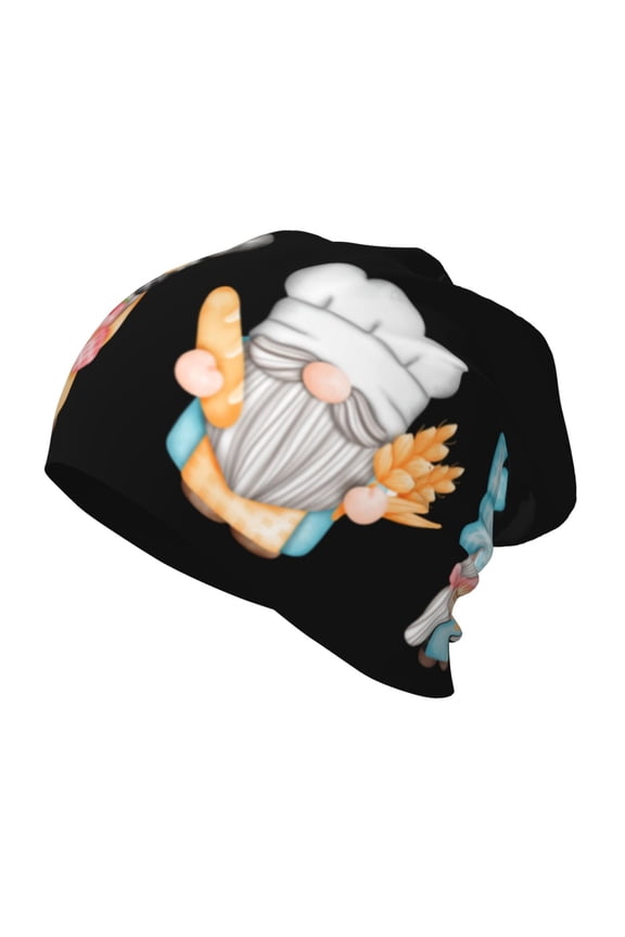 Little Chef Gnome Kids Beanie Warm Knit Beanie Hats Boys Girls Winter Hat Soft Slouchy Hats for Kids