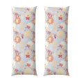 thumbnail image 1 of Rateoe Long Body Pillow Cover, 20x54 Inches Body Pillow Cases, Soft Brushed Microfiber Zipper Design, Butterfly Flower -Pillows Not Included, 1 of 7