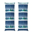 thumbnail image 1 of Rateoe Long Body Pillow Cover, 20x54 Inches Body Pillow Cases, Soft Brushed Microfiber Zipper Design, Christmas Trees -Pillows Not Included, 1 of 7