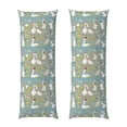 thumbnail image 1 of Rateoe Long Body Pillow Cover, 20x54 Inches Body Pillow Cases, Soft Brushed Microfiber Zipper Design, Cute Farm Birds -Pillows Not Included, 1 of 7