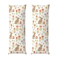 thumbnail image 1 of Rateoe Long Body Pillow Cover, 20x54 Inches Body Pillow Cases, Soft Brushed Microfiber Zipper Design, Happy Easter -Pillows Not Included, 1 of 7