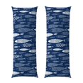 thumbnail image 1 of Rateoe Long Body Pillow Cover, 20x54 Inches Body Pillow Cases, Soft Brushed Microfiber Zipper Design, Ornamental Fish -Pillows Not Included, 1 of 7