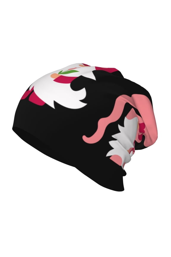 Love You Mom Kids Beanie Warm Knit Beanie Hats Boys Girls Winter Hat Soft Slouchy Hats for Kids