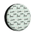 thumbnail image 1 of Rateoe Love lettering Pattern Tire Cover Wheel Protectors Weatherproof Wheel Covers Universal Fit for Trailer Rv SUV Truck Camper Travel Trailers Accessories-15 inch, 1 of 6
