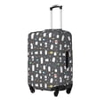 thumbnail image 1 of Rateoe Lovely Penguin Printed Luggage Cover, Suitcase Protector Fits 18-32 Inch Luggage-Medium, 1 of 7