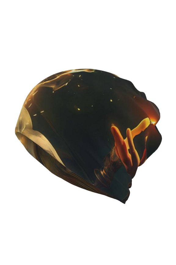 Magical Tarot Reading Cotton Slouchy Beanie Hat for Men/Women,Lightweight Oversize Large Thin Skull Cap Night Sleeping Cap