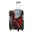 thumbnail image 1 of Rateoe Majestic Red Dragon Printed Luggage Cover, Suitcase Protector Fits 18-32 Inch Luggage-Large, 1 of 7