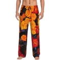 thumbnail image 1 of Rateoe Marigold Flowers In Different Colors Pattern Men’s Ultra-Soft Comfy Pajama Lounge Pants Sleepwear,Comfortable Lounge Wear,lightweight Pajamas, Casual Home Wear-Large, 1 of 6