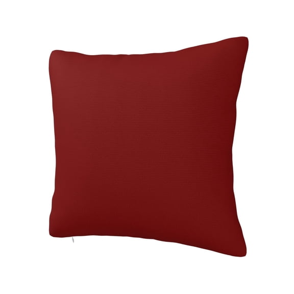 Rateoe Maroon Pattern Throw Pillow Cover Premium Pillow Stuffer Sham Square for Decorative Cushion Bed Couch Sofa(Pillow insert not included)