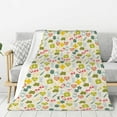 thumbnail image 1 of Rateoe Medical Icons Pattern Flannel Throw Blanket, Ultra-soft Blanket for Bed, Couch, Car, Hypoallergenic Anti-pilling blanket-50"x40"(Vertical), 1 of 6