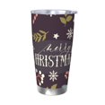 thumbnail image 1 of Rateoe Merry Christmas Printed Car Guy Gifts for Men Women Tumbler - 20oz/590ml Double Wall Vacuum Insulated Stainless Steel Travel Tumbler Cups with Lid & Straw-Without Straw, 1 of 8