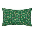 thumbnail image 1 of Rateoe Milk Tea Pattern Pillow Covers with Invisible Zipper(Pillows are not Included) Standard Pillowcases-16"x24", 1 of 6