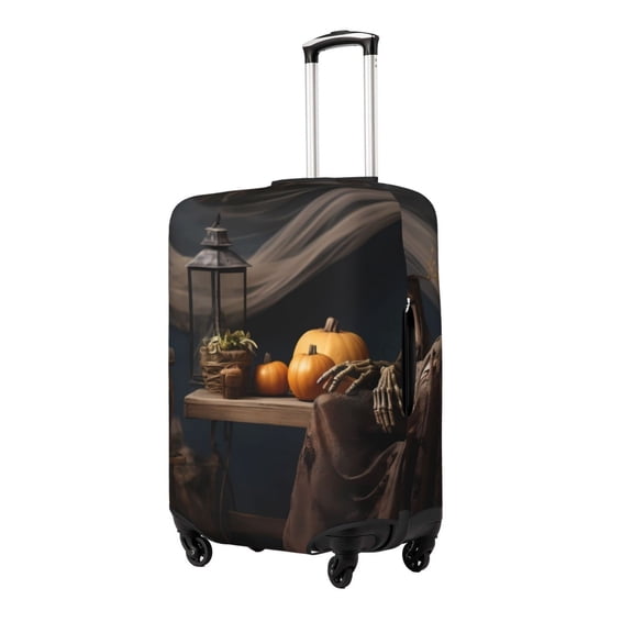 Rateoe Modern Skull Sisters Printed Luggage Cover, Suitcase Protector Fits 18-32 Inch Luggage-Small