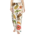thumbnail image 1 of Rateoe Monkeys in the Jungle Pattern Women’s Ultra-Soft Comfy Pajama Lounge Pants Sleepwear,Comfortable Lounge Wear,lightweight Pajamas, Casual Home Wear-Medium, 1 of 6