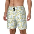 thumbnail image 1 of Rateoe Moon And Rabbit Pattern Men’s Swim Shorts with Compression Liner – Double-Layered Quick-Dry Swimwear, Comfortable & Stretchy Beach Shorts-X-Large, 1 of 6