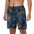 thumbnail image 1 of Rateoe Mystical Underwater Coral Scene Pattern Men’s Swim Shorts with Compression Liner – Double-Layered Quick-Dry Swimwear, Comfortable & Stretchy Beach Shorts-Large, 1 of 6