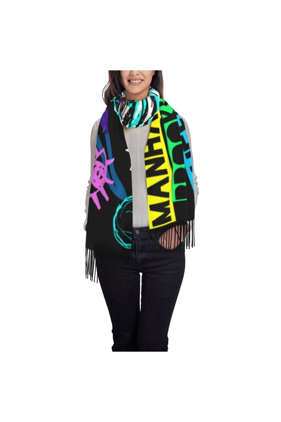 New York City Women's Traditional Scarf Wrap Tassel Shawl Fringes Neck Head Shawl Retro Scarf