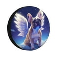 thumbnail image 1 of Rateoe Night Sky Winged French Bulldog Pattern Tire Cover Wheel Protectors Weatherproof Wheel Covers Universal Fit for Trailer Rv SUV Truck Camper Travel Trailers Accessories-16 inch, 1 of 6
