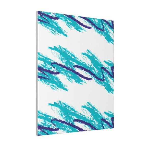 Rateoe Northern Lights Pattern Decorative Picture – Unique Modern Wall Art, Ready-to-Hang Canvas Print for Home (Vertical)