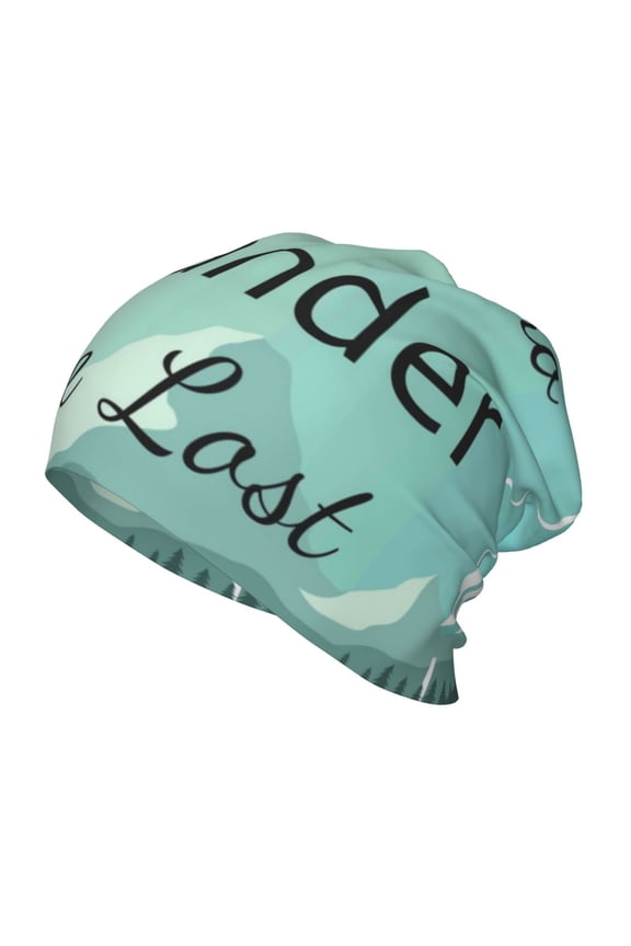 Not All Those Who Wander Are Lost1 Kids Beanie Warm Knit Beanie Hats Boys Girls Winter Hat Soft Slouchy Hats for Kids