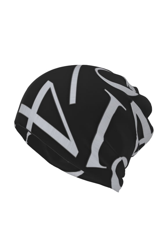 Numbers Cotton Slouchy Beanie Hat for Men/Women,Lightweight Oversize Large Thin Skull Cap Night Sleeping Cap