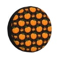 thumbnail image 1 of Rateoe Orange Pumpkin And Autumn Maple Pattern Tire Cover Wheel Protectors Weatherproof Wheel Covers Universal Fit for Trailer Rv SUV Truck Camper Travel Trailers Accessories-16 inch, 1 of 6