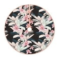 thumbnail image 1 of Rateoe Orchids Flowers Pattern Christmas Tree Skirt with Ties , Christmas Tree Decorations, Farmhouse Christmas Decor Xmas Holiday Decorations-36", 1 of 6